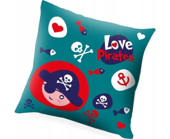 Kids Euroswan Poduszka 45x45cm Love Pirates KL10511 Kids Euroswan