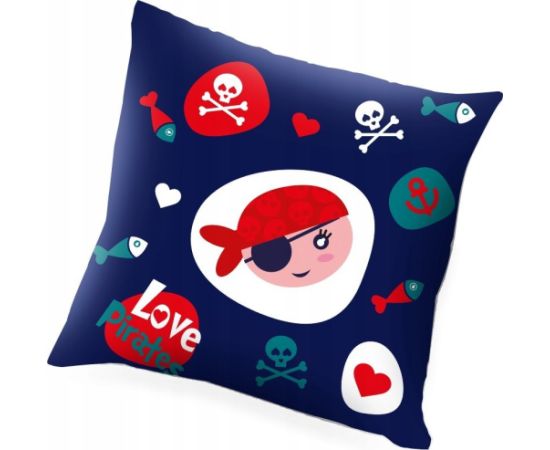 Kids Euroswan Poduszka 45x45cm Love Pirates KL10511 Kids Euroswan