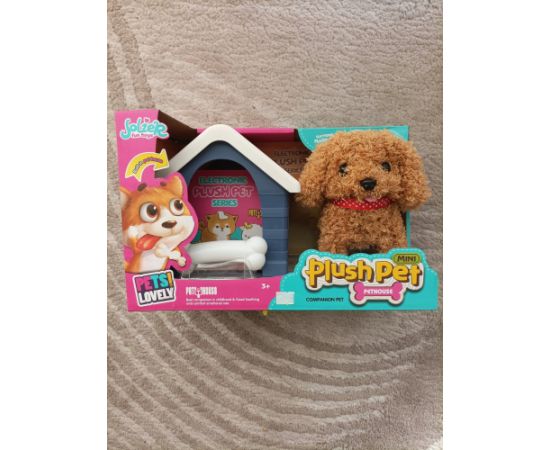 Hipo Piesek na baterie z budą Mini Plush Pet Series mix cena za 1szt