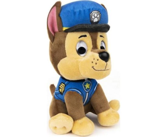 Paw Patrol PAT PATROL - PLUSH 15 CM CHASE Paw Patrol Gund - 6058437 - miekki i nadajacy sie do prania plusz od 12 miesiecy