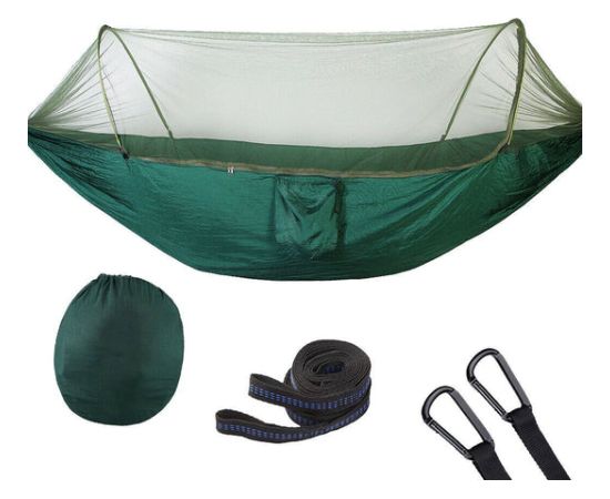 Campingaz Outdoors šūp.tīkls Pop-Up Mosquito Net dark green