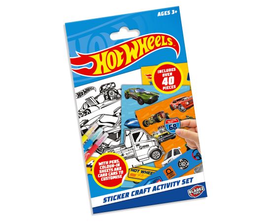 Bladez HOT WHEELS Набор для творчества с наклейками