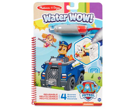 Melissa & Doug PAW PATROL Water Wow! Раскраска. Рисуем водой - Chase