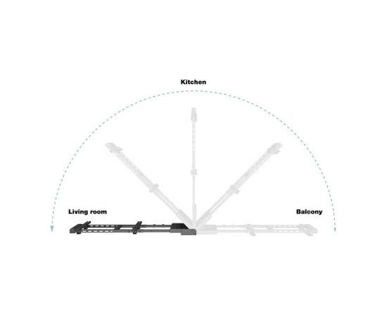 Multibrackets MB-2642 Motorizēts TV kronšteins ar pulti televizoriem līdz 75" / 45kg