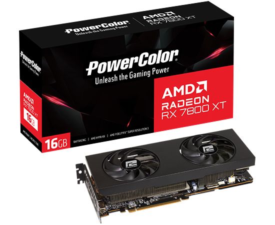 Power Color Karta graf. PowerColor RX 7800 XT 16GB GDDR6