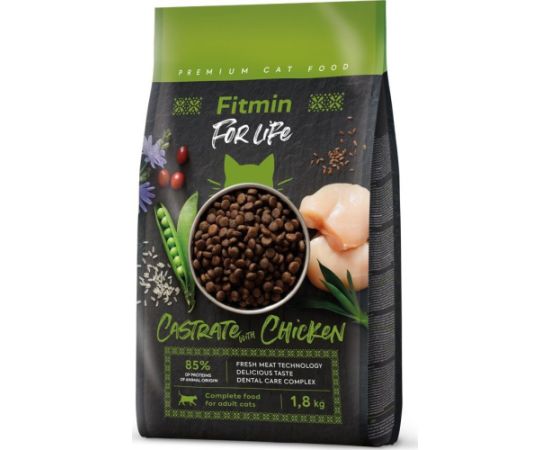 Fitmin  FITMIN Cat For Life Castrate Chicken 1,8kg