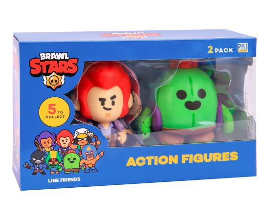 P.m.i. Kids World BRAWL STARS S1 ACTION FIGURES 11cm - 2 PACK VER.A