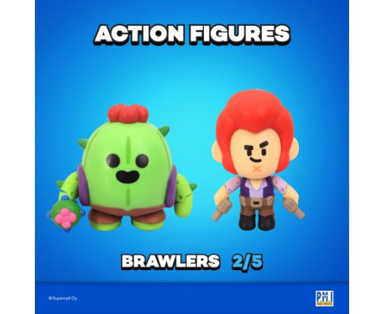 P.m.i. Kids World BRAWL STARS S1 ACTION FIGURES 11cm - 2 PACK VER.A