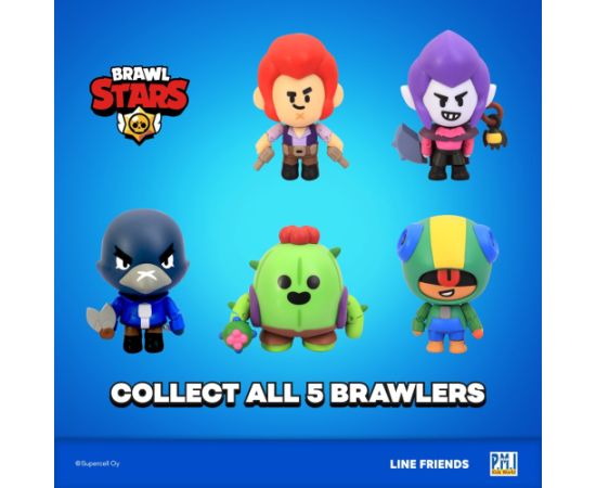 P.m.i. Kids World BRAWL STARS S1 ACTION FIGURES 11cm - 2 PACK VER.A