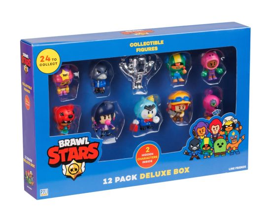 P.m.i. Kids World BRAWL STARS S1 FIGURES - 12 PACK DELUXE BOX VER.B