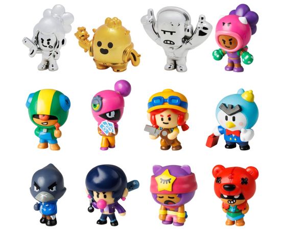 P.m.i. Kids World BRAWL STARS S1 FIGURES - 12 PACK DELUXE BOX VER.B