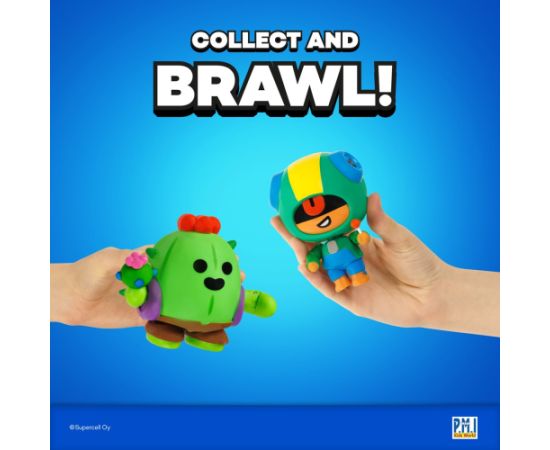 P.m.i. Kids World BRAWL STARS S1 ACTION FIGURES 11cm - LEON