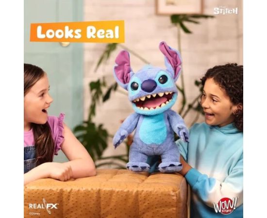 Wow Stuff Interactive mascot Wow! Stuff Disney Real FX Stitch Puppet (DIS-1022-01)