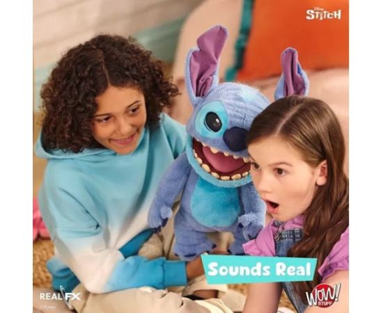 Wow Stuff Interactive mascot Wow! Stuff Disney Real FX Stitch Puppet (DIS-1022-01)