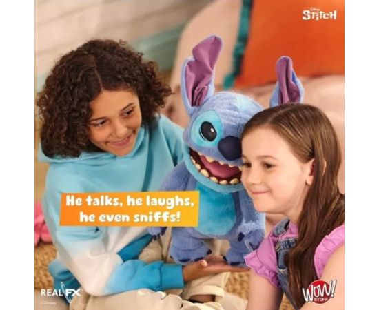 Wow Stuff Interactive mascot Wow! Stuff Disney Real FX Stitch Puppet (DIS-1022-01)