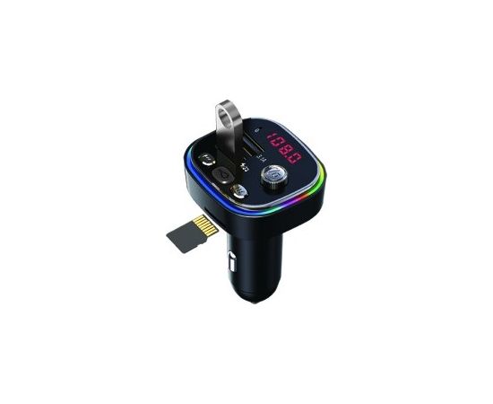 Vakoss TC-B439K FM transmitter 87.5 - 108 MHz Bluetooth/USB Black