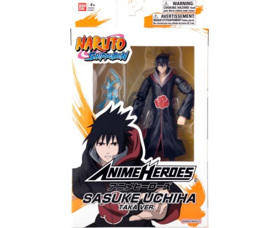 Bandai ANIME HEROES NARUTO - UCHIHA SASUKE TAKA. VER.