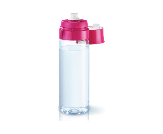 Filter Bottle Brita Fill&Go + 4 pc(s) filter cartridges (0,6l; pink)