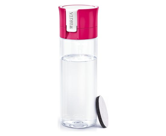 Filter Bottle Brita Fill&Go + 4 pc(s) filter cartridges (0,6l; pink)