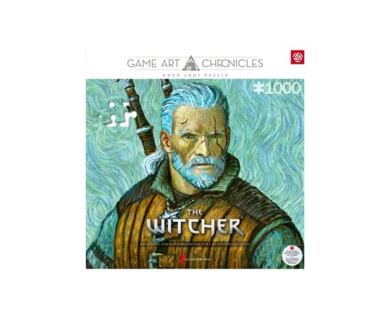 Cenega Publishing Puzzle Good Loot Gaming 1000 Game Art Chronicles The Witcher Geralt & Vincent van Gogh