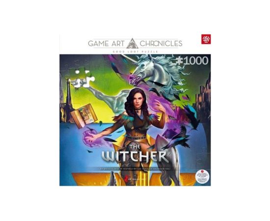 Cenega Publishing Puzzle Good Loot Gaming 1000 Game Art Chronicles The Witcher Yennefer & Salvador Dali