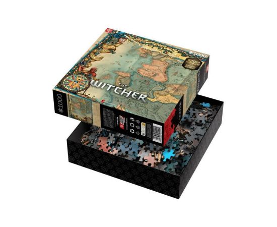 Cenega Publishing Good Loot The Witcher: Northern Kingdom Map Jigsaw puzzle 1000 pc(s)