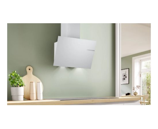 Bosch Serie 6 DWK65DK20 cooker hood Wall-mounted White 430 m3/h A