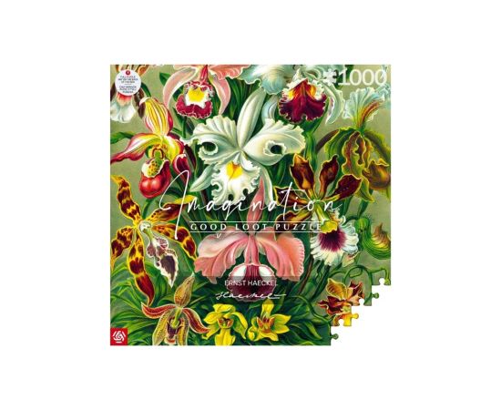 Cenega Publishing Puzzle Good Loot 1000 Imagination Ernst Haeckel Orchidea / Orchid