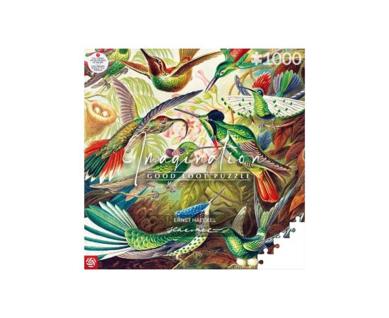 Cenega Publishing Puzzle Good Loot 1000 Imagination Ernst Haeckel Hummingbirds