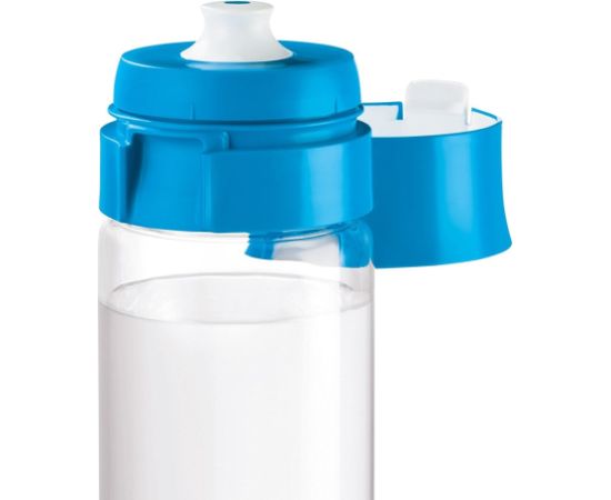 Filter Bottle Brita Fill&Go + 4 pc(s) filter cartridges (0,6l; blue)