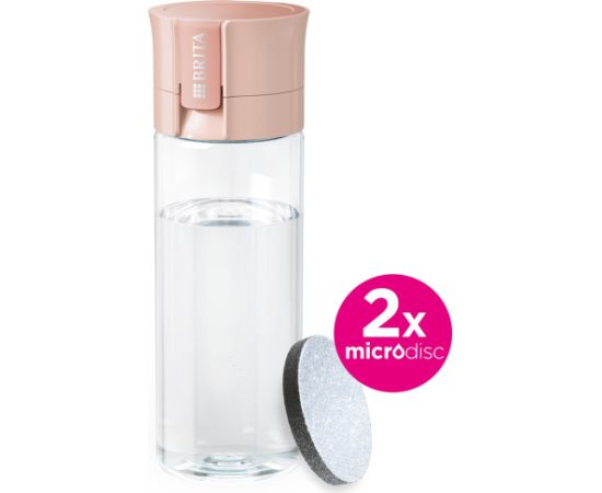 Brita Vital peach 2-disc filter bottle