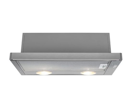 Beko HNT61210X cooker hood 280 m³/h Semi built-in (pull out) Stainless steel