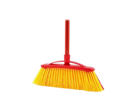 Broom VILEDA 2in1 Garden Outdoor (red/yellow)