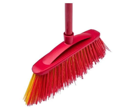 Broom VILEDA 2in1 Garden Outdoor (red/yellow)