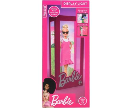 Paladone Barbie Doll Display Case Ambiance lighting