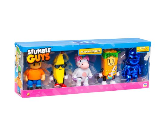 STUMBLE GUYS -  11,5 CM - ZESTAW 5 FIGUREK