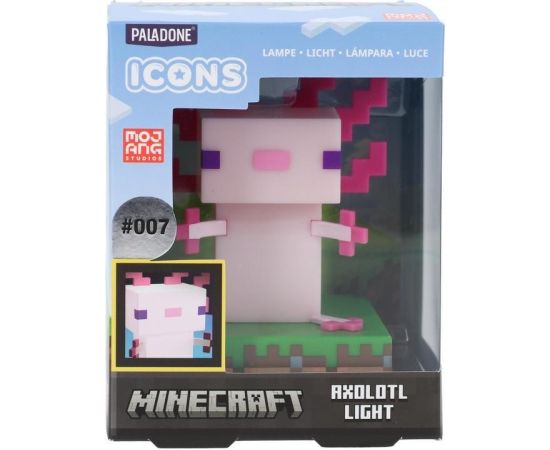 Paladone PP MINECRAFT AXOLOTL ICON LIGHT