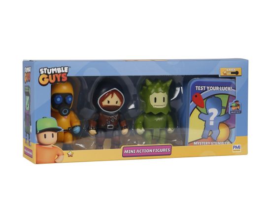 P.m.i. Kids World STUMBLE GUYS S2 MINI ACTION FIGURES - 4 PACK VER.A