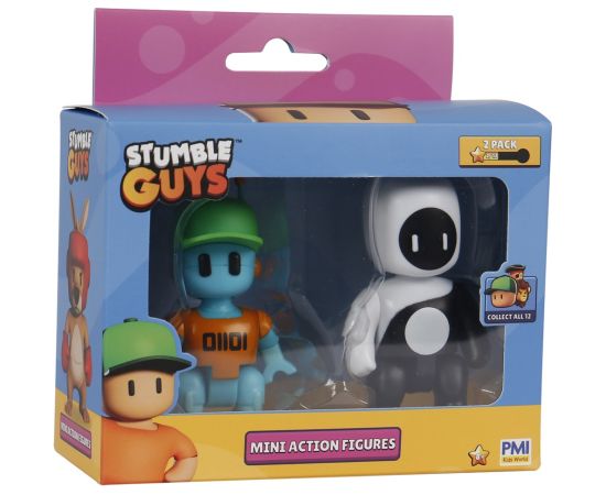 P.m.i. Kids World STUMBLE GUYS S2 MINI ACTION FIGURES - 2 PACK VER.E