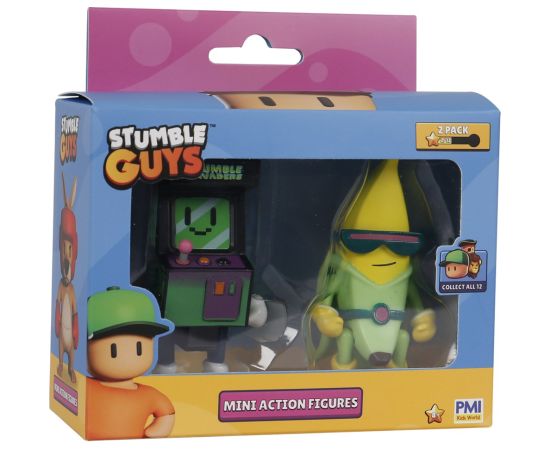 P.m.i. Kids World STUMBLE GUYS S2 MINI ACTION FIGURES - 2 PACK VER.D