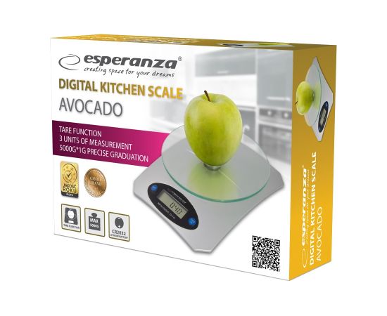 Esperanza EKS006 Electronic kitchen scale Rectangle