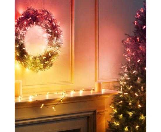 Twinkly Candies LED Christmas tree lights TWKC100RGB-T 6 M Candle shape