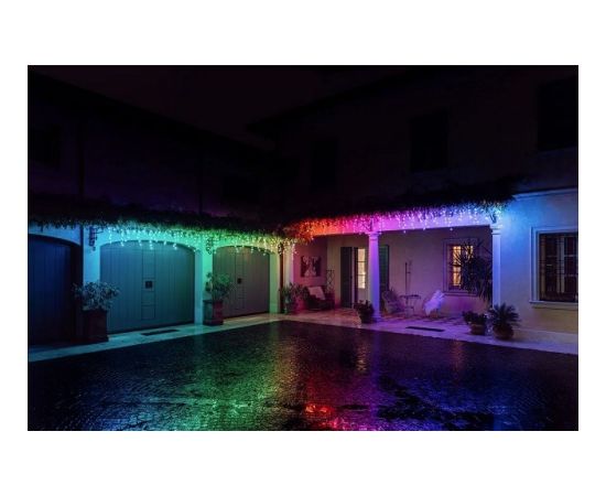 INTELLIGENT LED ICICLES TWINKLY 190 RGB 5X0.7M