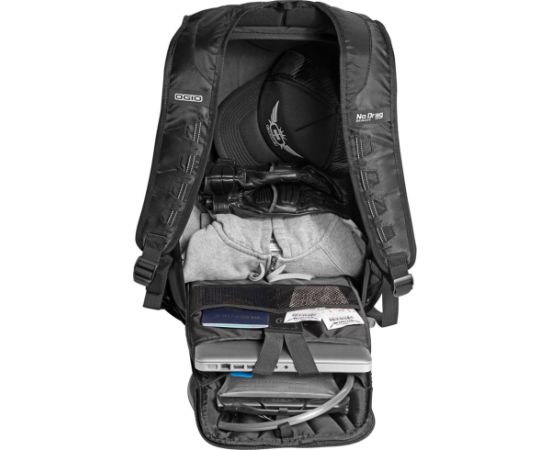 OGIO MOTORCYCLE BACKPACK NO DRAG MACH 1 BLACK P/N: 123008_36