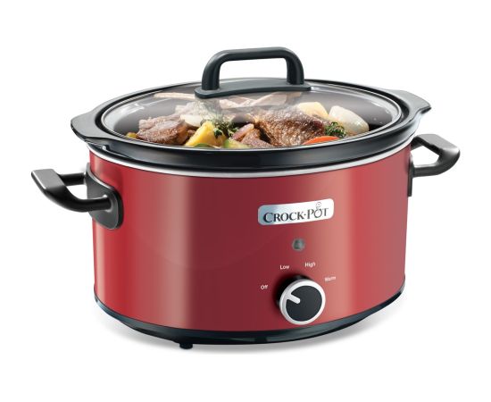 Crock-Pot SCV400RD slow cooker 3.5 L Black, Red