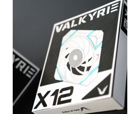 Valkyrie VK-FANX12FW computer cooling system Computer case Fan Black