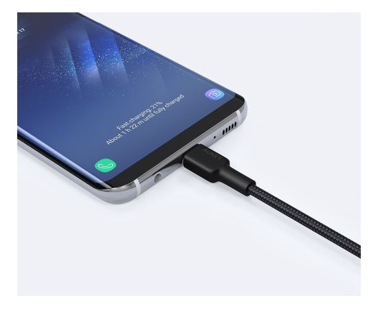 AUKEY CB-CD30 USB-C Type-C Power Delivery PD 3A 0.9m Nylon Black