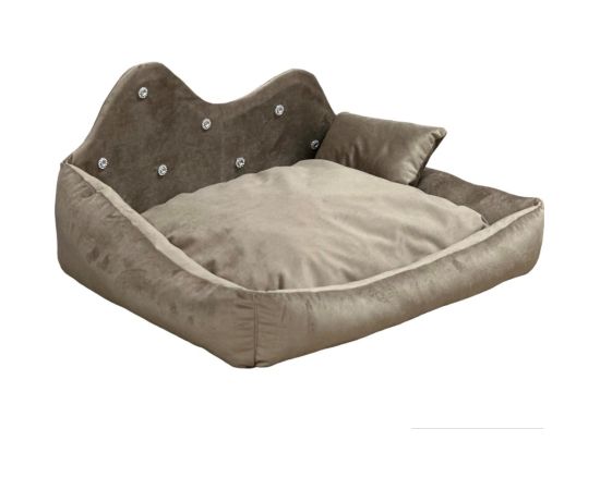 GO GIFT Prince beige L - pet bed - 52 x 42 x 10 cm