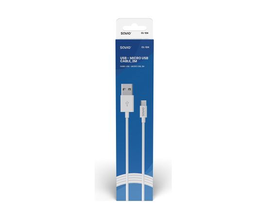 Savio USB – micro USB cable CL-124