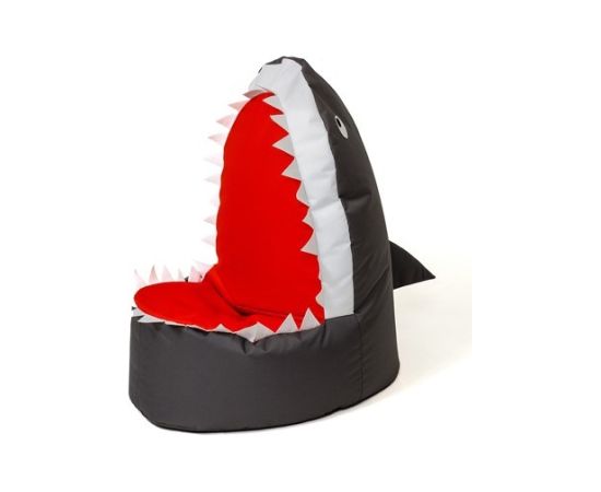 Go Gift Sako bag pouf Shark black XXL 100 x 60 cm